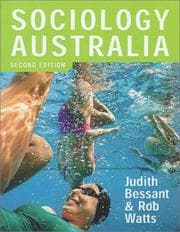 Tapa de Sociology Australia