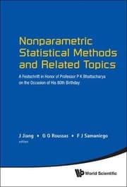 Tapa de Nonparametric statistical methods and related topics