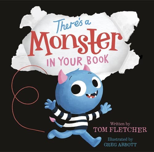 Tapa de There's a monster in your book