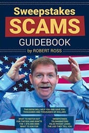 Tapa de Sweepstakes Scams Guidebook