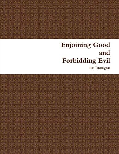 Tapa de Enjoining Good and Forbidding Evil