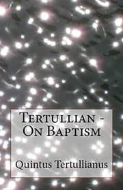 Tapa de On Baptism