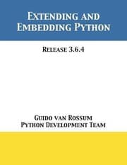 Tapa de Extending and Embedding Python