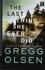 Tapa de The Last Thing She Ever Did
