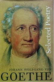 Tapa de Johann Wolfgang Von Goethe