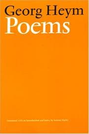 Tapa de Poems