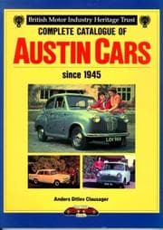 Tapa de Complete Catalogue of Austin Cars from 1945