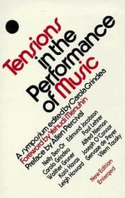 Tapa de Tensions in the Performance of Music