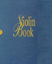 Tapa de The violin book.