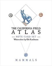 Tapa de The California Field Atlas Note Card Set