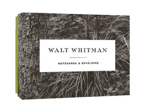 Tapa de Walt Whitman Notecards