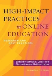 Tapa de High-Impact Practices in Online Education