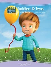 Tapa de Deep Blue Kids Toddlers & Twos Leader Guide Summer 2018