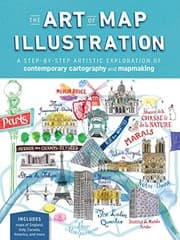 Tapa de The Art of Map Illustration