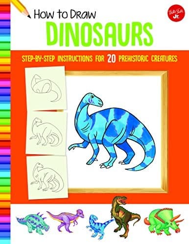 Tapa de How to Draw Dinosaurs