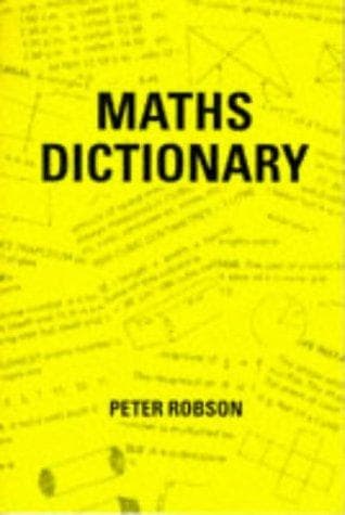 Tapa de Maths Dictionary