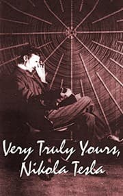 Tapa de Very Truly Yours, Nikola Tesla