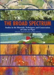 Tapa de BROAD SPECTRUM: STUDIES IN THE MATERIALS, TECHNIQUES AND CONSERVATION OF COLOR ON PAPER; ED. BY HARRIET K. STRATIS