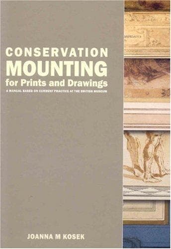 Tapa de Conservation mounting for prints and drawings