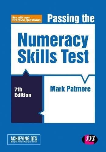 Tapa de Passing the Numeracy Skills Test