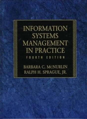 Tapa de Information systems management in practice