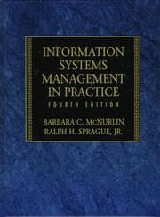 Tapa de Information systems management in practice
