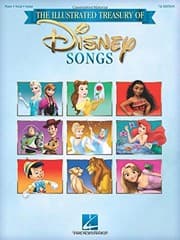 Tapa de The Illustrated Treasury of Disney Songs