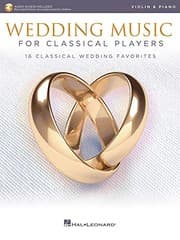 Tapa de Wedding Music for Classical Players - Violin and Piano