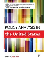 Tapa de Policy Analysis in the United States