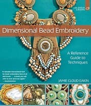 Tapa de Dimensional bead embroidery