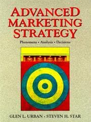 Tapa de Advanced marketing strategy