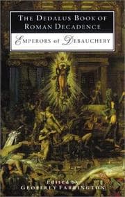 Tapa de The Dedalus book of Roman Decadence