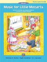 Tapa de Music for Little Mozarts -- Rhythm Speller, Bk 3