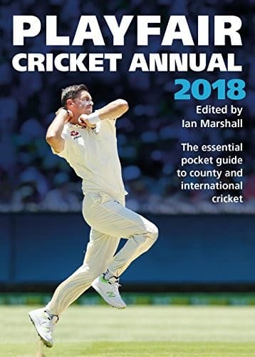 Tapa de Playfair Cricket Annual 2018