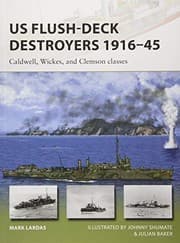 Tapa de US Flush-Deck Destroyers 1916-45