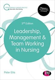 Tapa de Leadership, Management and Team Working in Nursing