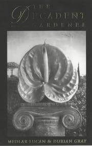 Tapa de The decadent gardener