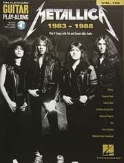 Tapa de Metallica : 1983-1988