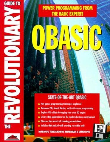 Tapa de The revolutionary guide to QBasic