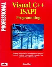 Tapa de Professional Visual C++ ISAPI programming