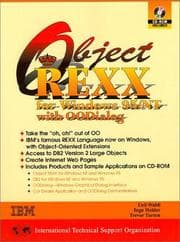 Tapa de Object REXX for Windows NT and Windows 95