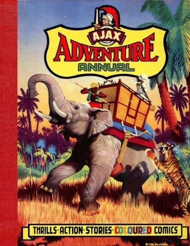 Tapa de Ajax Adventure Annual