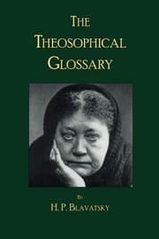 Tapa de The Theosophical Glossary