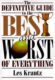 Tapa de The definitive guide to the best and worst of everything