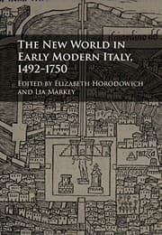 Tapa de The New World in Early Modern Italy, 1492-1750