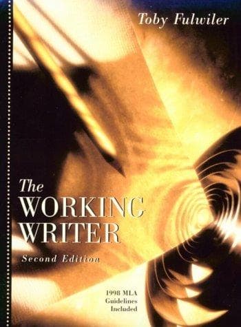Tapa de The working writer