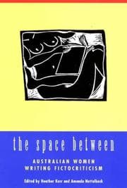 Tapa de The space between