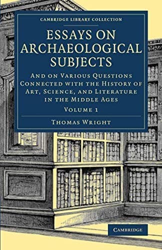 Tapa de Essays on Archaeological Subjects