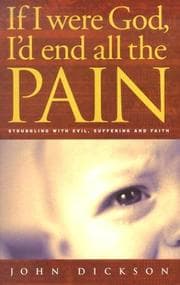 Tapa de If I Were God, I'd End All the Pain