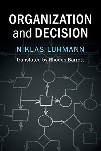 Tapa de Organization and Decision